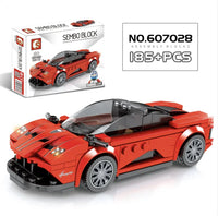 City Racing Building Blocks Set - Educational Car Story Toys for Children - # BOT&G52710007 - BIG FRENCHIES