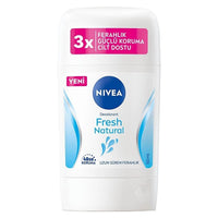 Nivea Fresh Natural Women's Deodorant Stick - 48 Hour Protection, Aluminum-Free, 1.69 fl oz