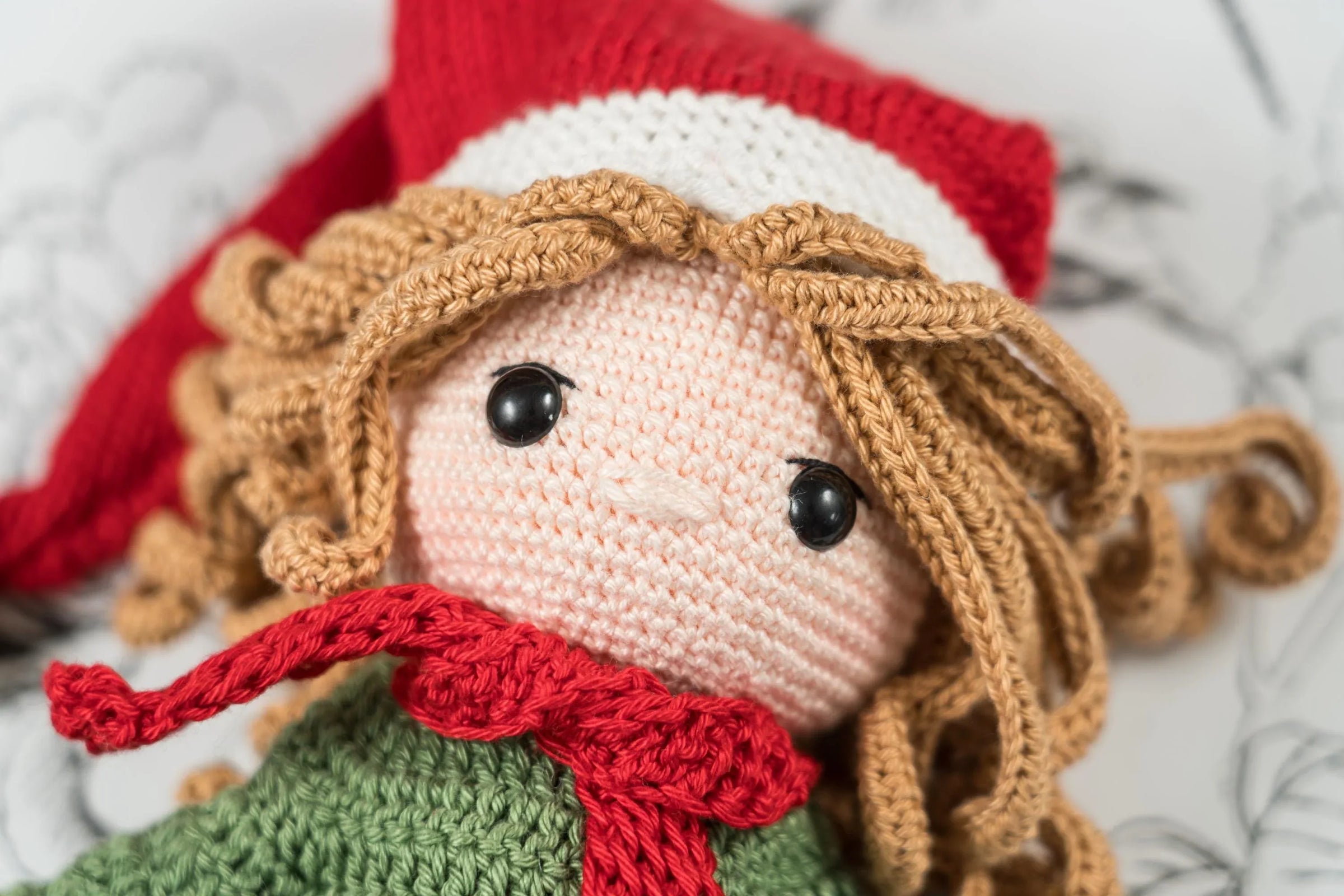 Amigurumi Doll for Christmas, Crochet Christmas Gift - BIG FRENCHIES