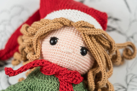 Amigurumi Doll for Christmas, Crochet Christmas Gift - BIG FRENCHIES