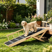 Dog Ramp with Non-Slip and Adjustable Height 47.2 X 16.5 X 2.4 in