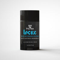Locke Natural Deodorant for Men - Cedar & Leather