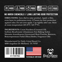 Maverick Natural Deodorant for Men - Cherry Tobacco