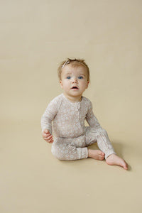 Dainty Ditsy Bamboo Zippy Romper - BIG FRENCHIES