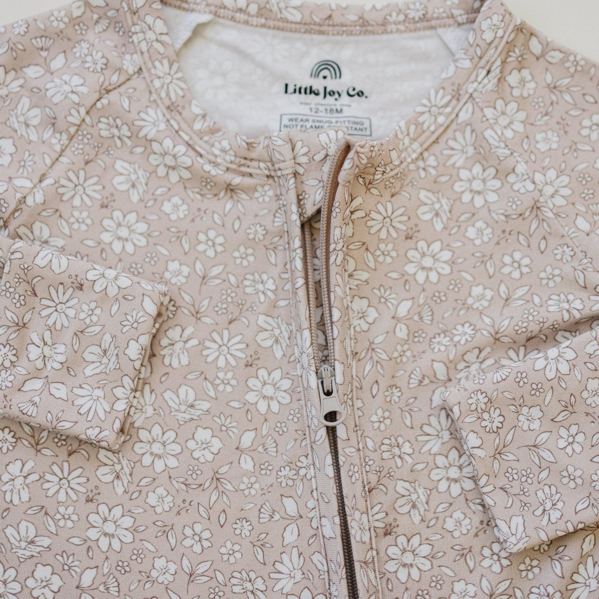 Dainty Ditsy Bamboo Zippy Romper - BIG FRENCHIES