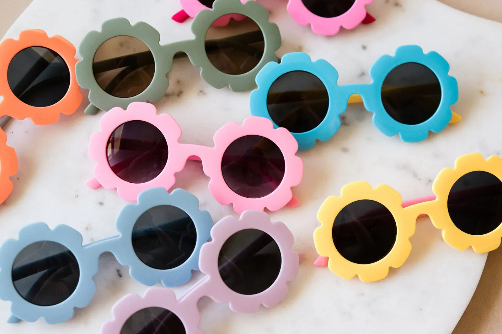 Toddler & Kid Daisy Sunglasses - Pink - BIG FRENCHIES