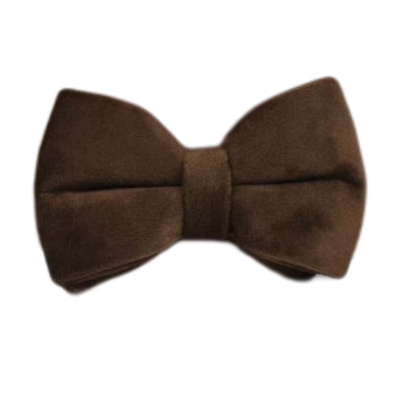 Personalized Dark Brown Velvet Classic Set