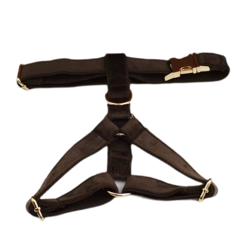 Personalized Dark Brown Velvet Classic Set