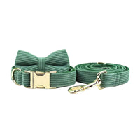 Personalized Dark Green Corduroy Classic Set