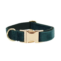 Personalized Dark Green Corduroy Classic Set