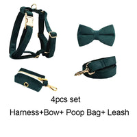 Personalized Dark Green Corduroy Classic Set