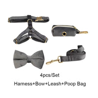 Personalized Dark Grey Velvet Classic Set