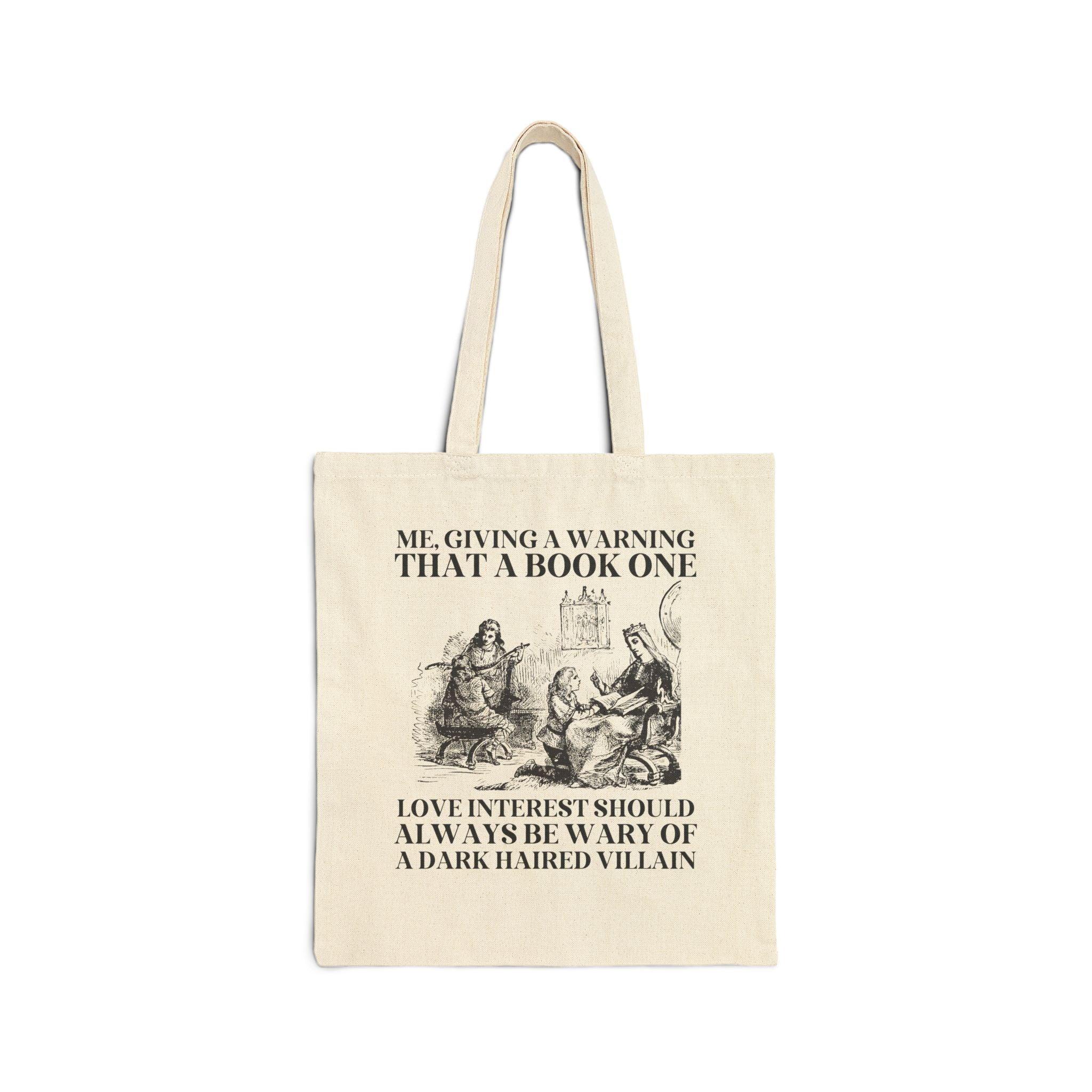 Dark Haired Villain Tote - BIG FRENCHIES