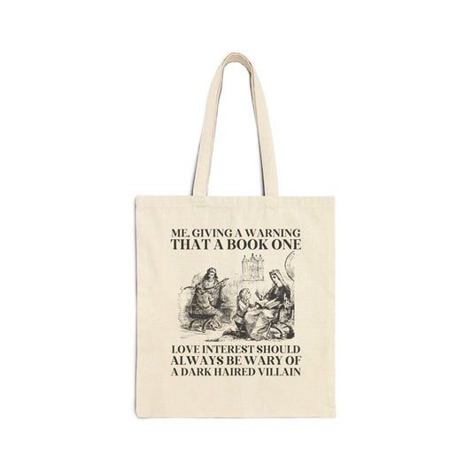 Dark Haired Villain Tote - BIG FRENCHIES