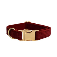 Personalized Dark Red Corduroy Classic Set