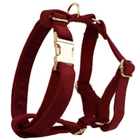Personalized Dark Red Corduroy Classic Set