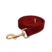 Personalized Dark Red Corduroy Classic Set