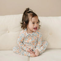 Darling Ditsy Bamboo Zippy Romper - BIG FRENCHIES