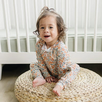 Darling Ditsy Bamboo Zippy Romper - BIG FRENCHIES