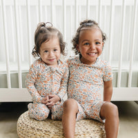 Darling Ditsy Bamboo Zippy Romper - BIG FRENCHIES