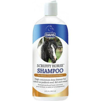 Davis Scruffy Horse Shampoo 32oz High-Concentrate Paddock Mud Dirt Sweat Jojoba
