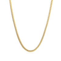 10k Yellow Gold Classic Solid Miami Cuban Chain (3.20 mm)