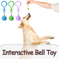 Pet Bells For Collars, 6pcs Dog Bells Cat Bells Multi Color Dog Collar Charms Pet Pendant Accessories With Clasps