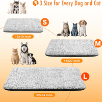 Self Warming Cat Bed, Upgraded Thermal Mat For Indoor Cats