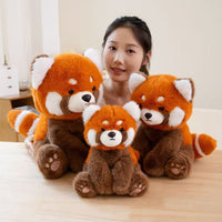 Cute And Adorable Sitting Panda Plush Pillow Toy