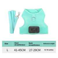 Pets Dog Vest Chest Strap Harness Air Conditioner Cooling And Breathable With Air Conditioner Pet Products