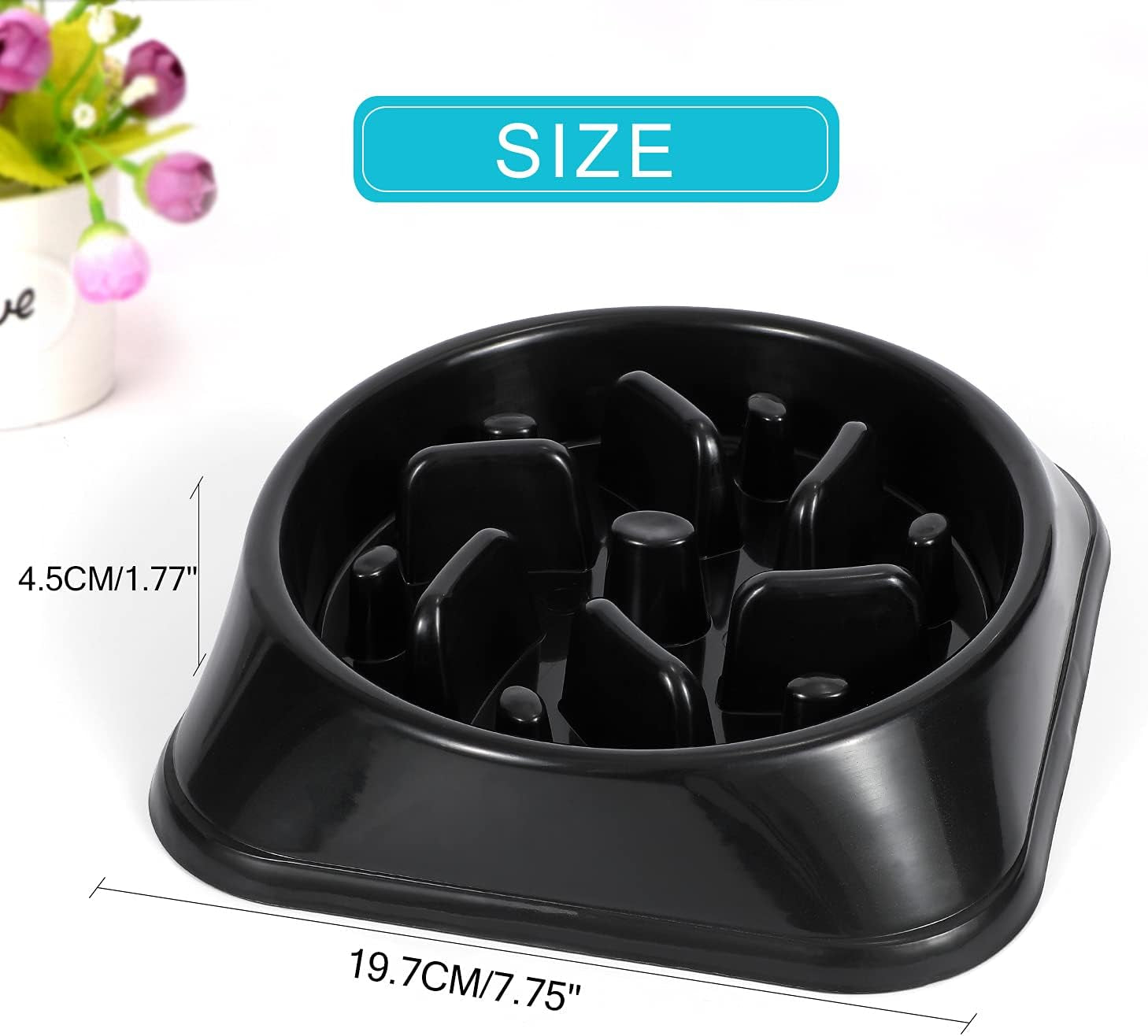 Dog Feeder Slow Eating Pet Bowl Eco-Friendly - BIG FRENCHIES