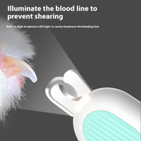 Pet LED Labor-saving Cat Nail Scissors