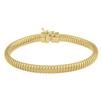14k Yellow Gold Tubogas Bracelet (5.00 mm)