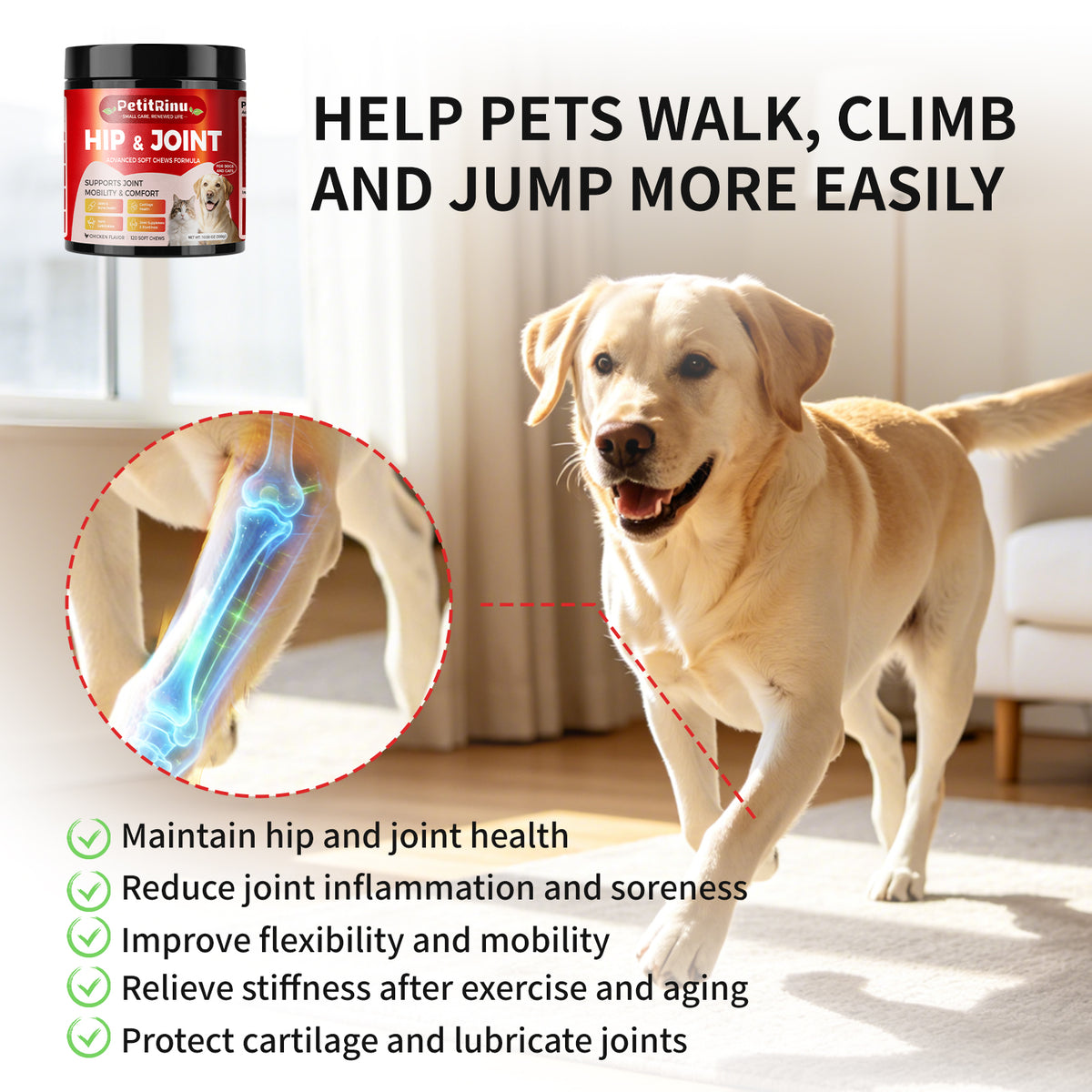Only Self Pickup---Joint Supplement For Dogs & Cats