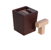 MEACAOFG 6-in-1 Round Puzzle Box Set - Educational Brain Teaser Games for Kids Ages 3+