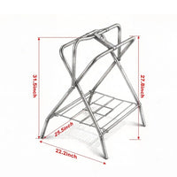 Folding Saddle Rack with Foldable for Garage