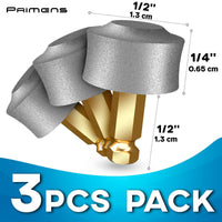 Dog Nail Grinder Replacement Head 3-Pack Bits