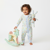 Bamboo blossom ruffle zippie - BIG FRENCHIES