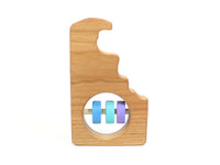 Delaware State Wooden Baby Rattle™ - BIG FRENCHIES