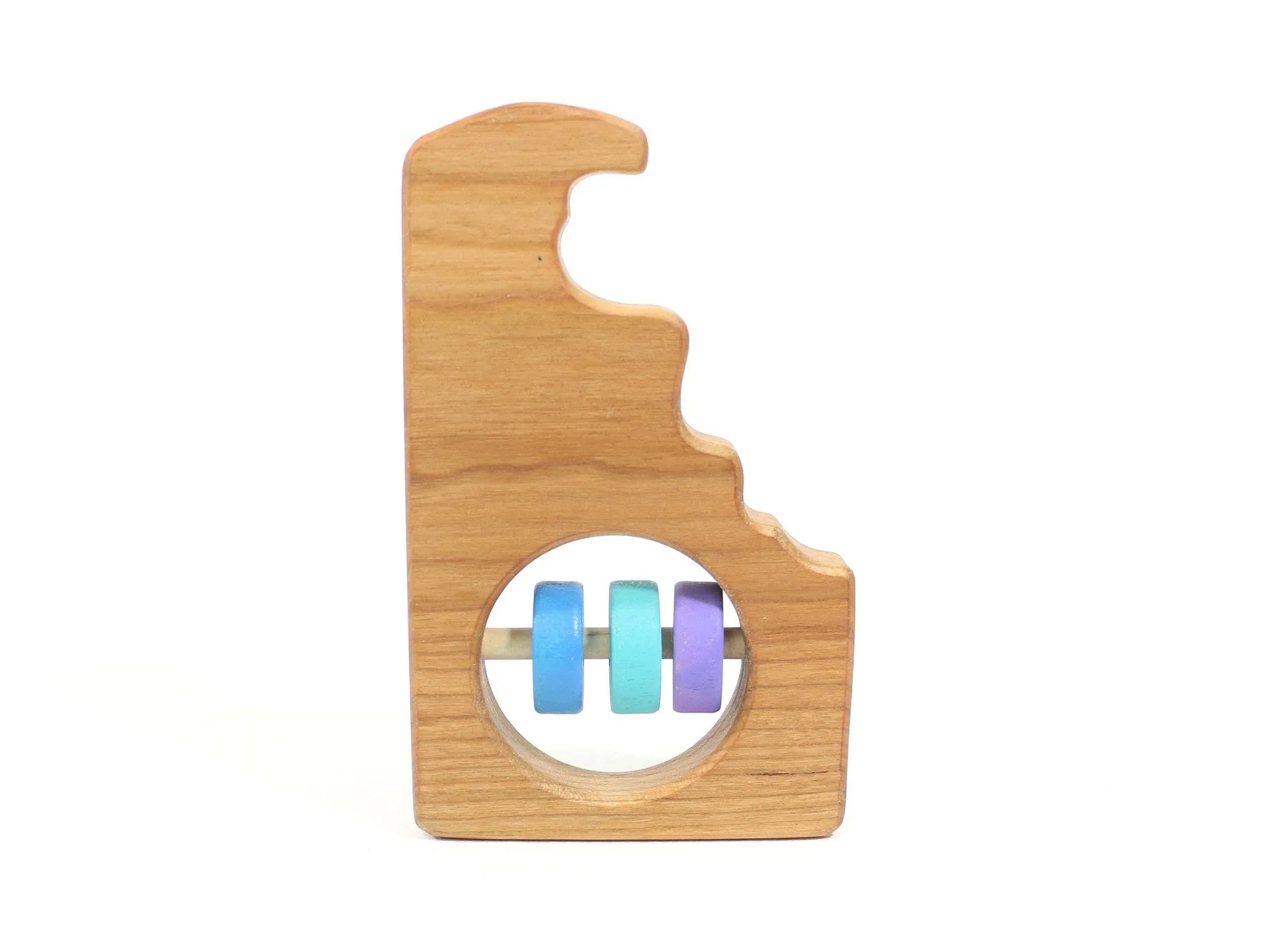 Delaware State Wooden Baby Rattle™ - BIG FRENCHIES