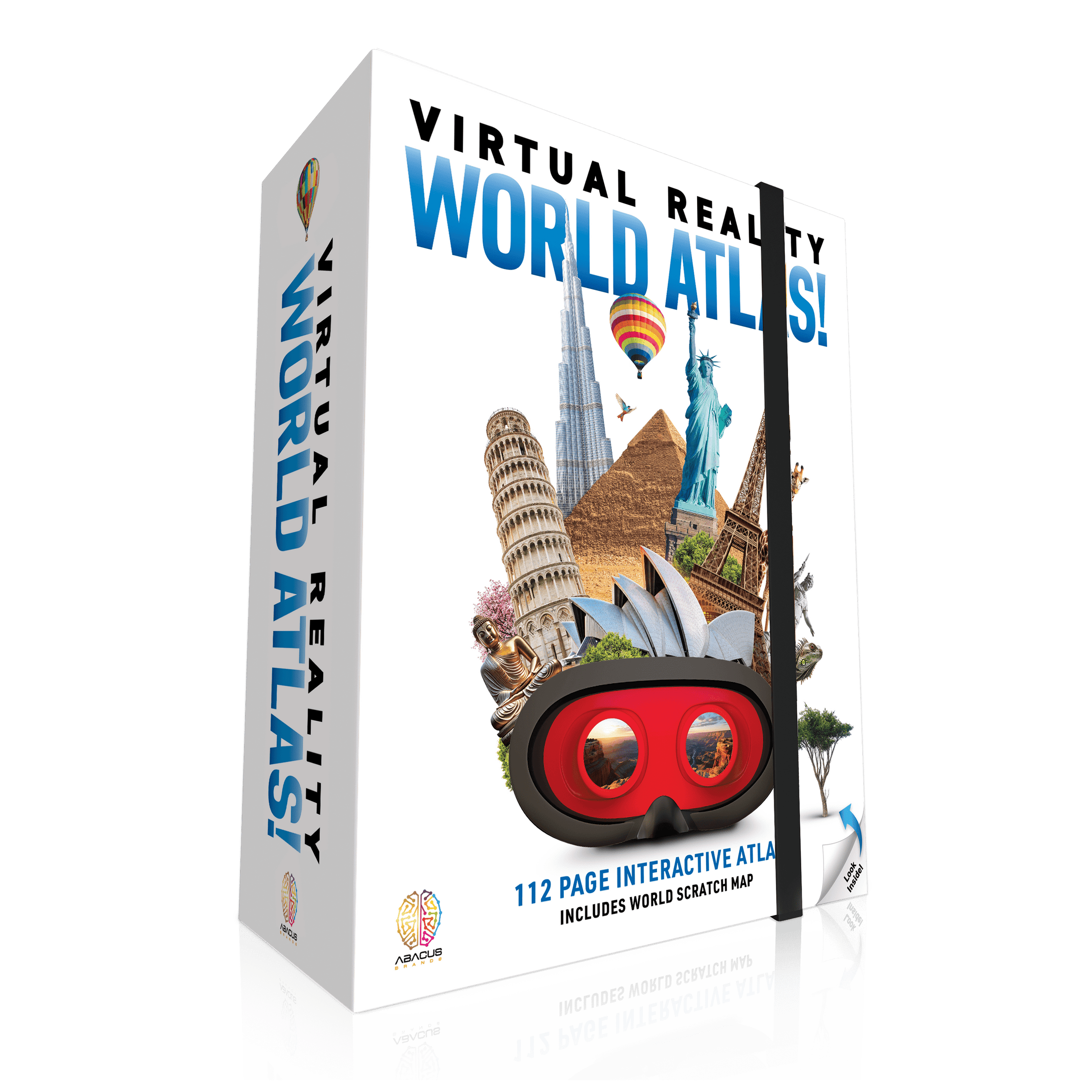 Deluxe Virtual Reality Gift Set - World Atlas!