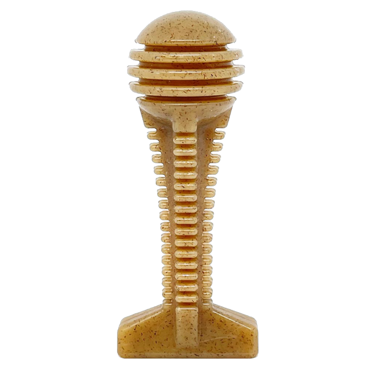 Honey Bone Dental Tower Nylon Chew Toy for Aggressive Chewers | USA Made - BIG FRENCHIES
