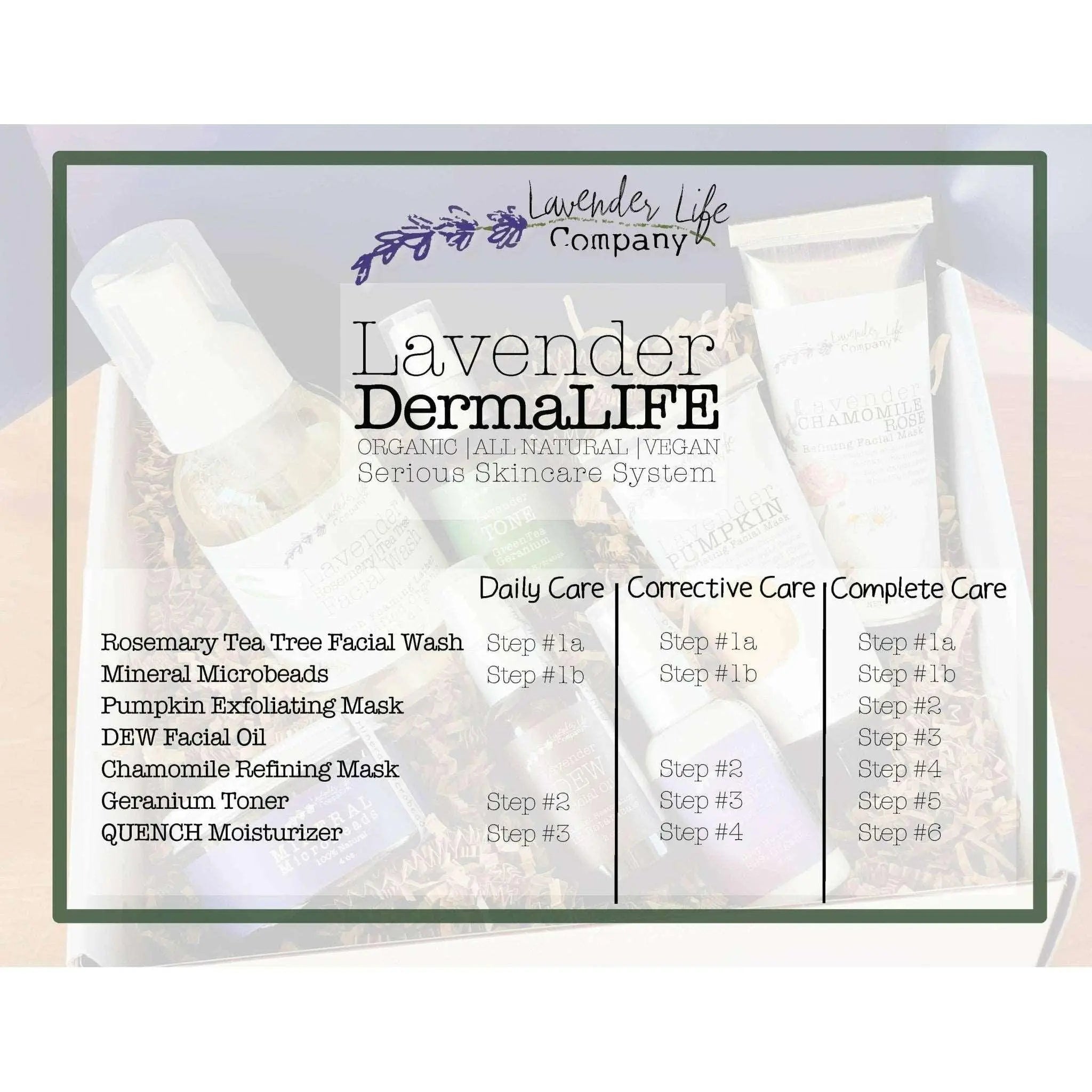 DermaLife All Natural Skin Care System – Corrective