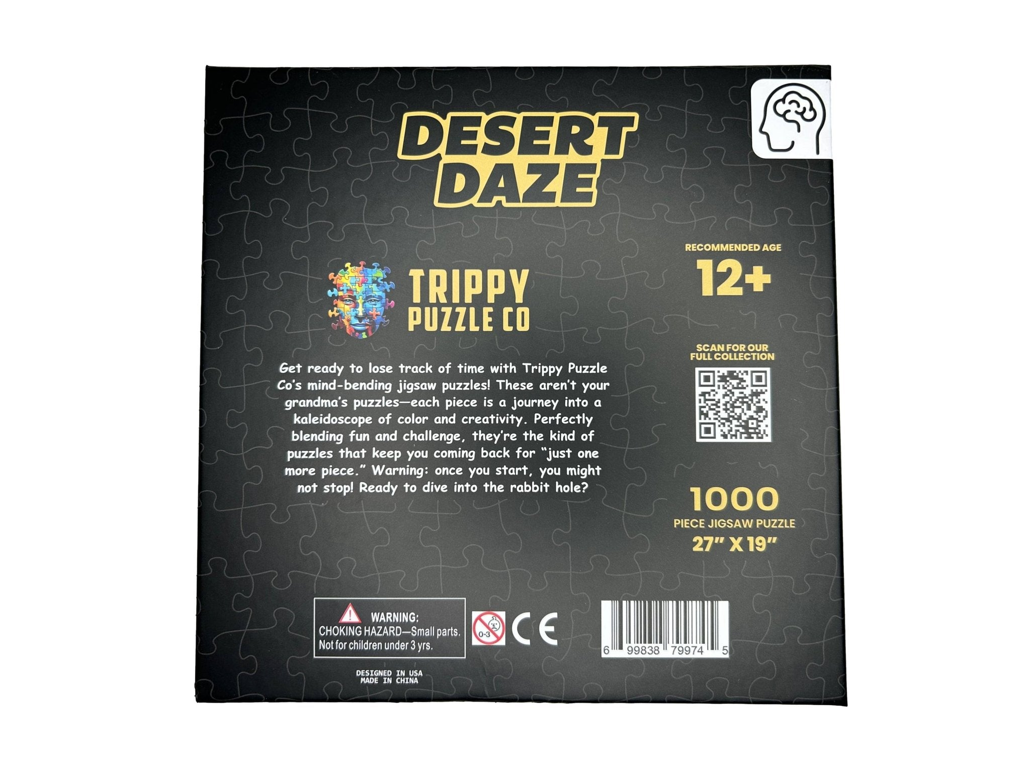 Desert Daze 1000 Piece Jigsaw Puzzle | Trippy Puzzle Co