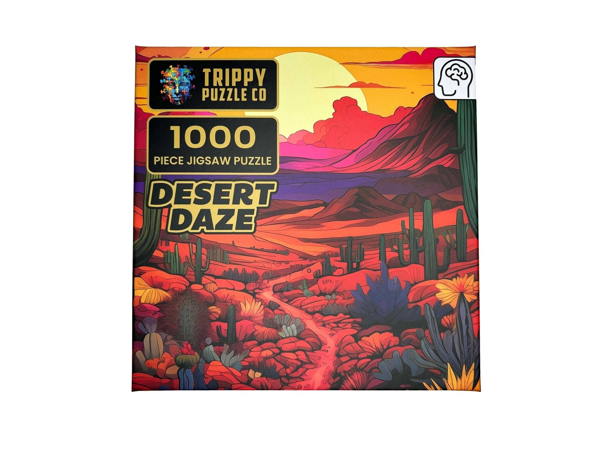 Desert Daze 1000 Piece Jigsaw Puzzle | Trippy Puzzle Co