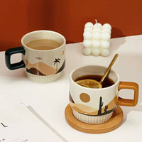 Tilley + Me Desert Vibe Artisanal Mug | Handcrafted Ceramic