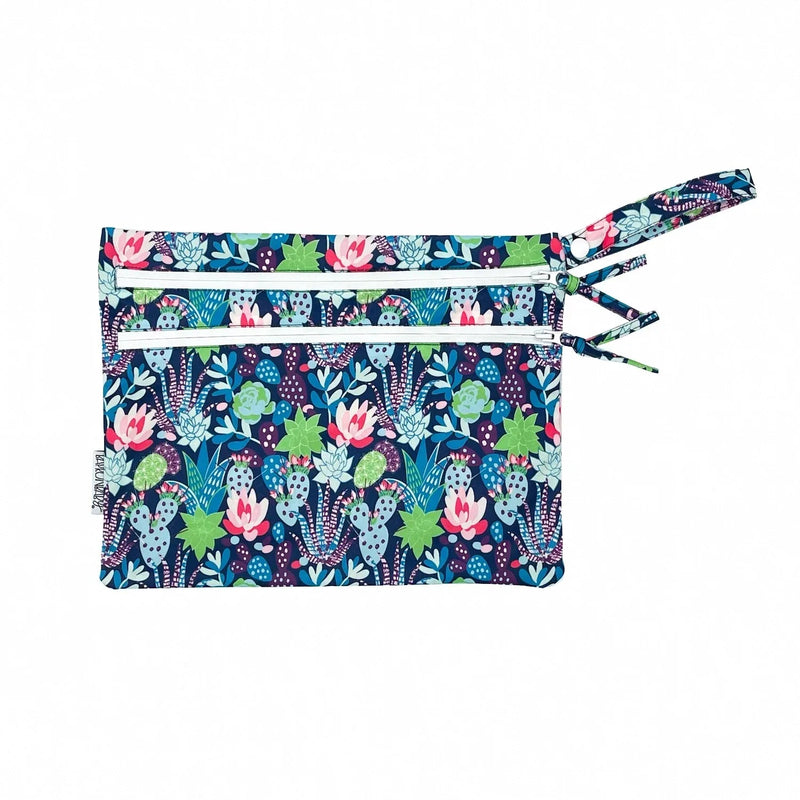 Desert Floral - Waterproof Wet Bag (For mealtime, on-the-go, and more!) - BIG FRENCHIES