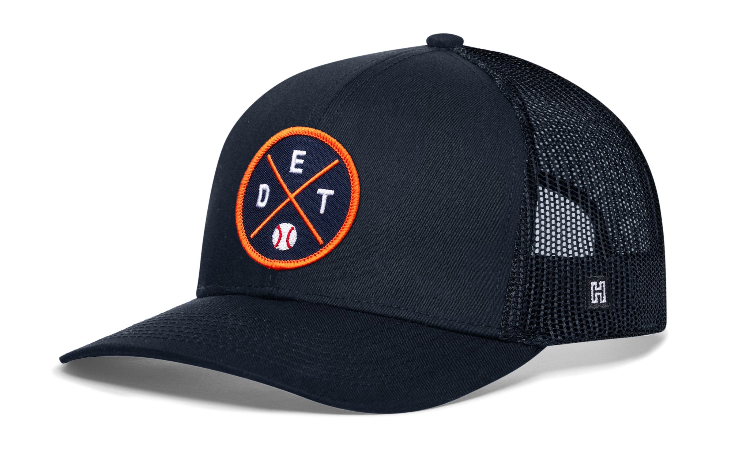 Detroit Trucker Hat  |  DET X Baseball Snapback