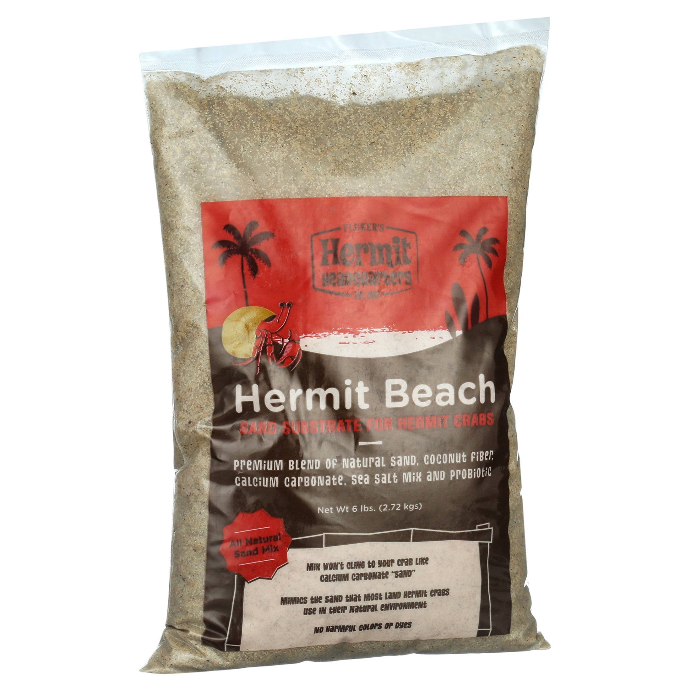 All- Natural Beach Sand Substrate for Hermit Crabs - BIG FRENCHIES