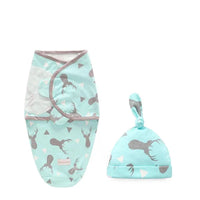 Baby Swaddle Blanket With Cap For Newborn Wrap Cotton Swaddling Bag Baby Envelope Sleep sack Blanket . - BIG FRENCHIES